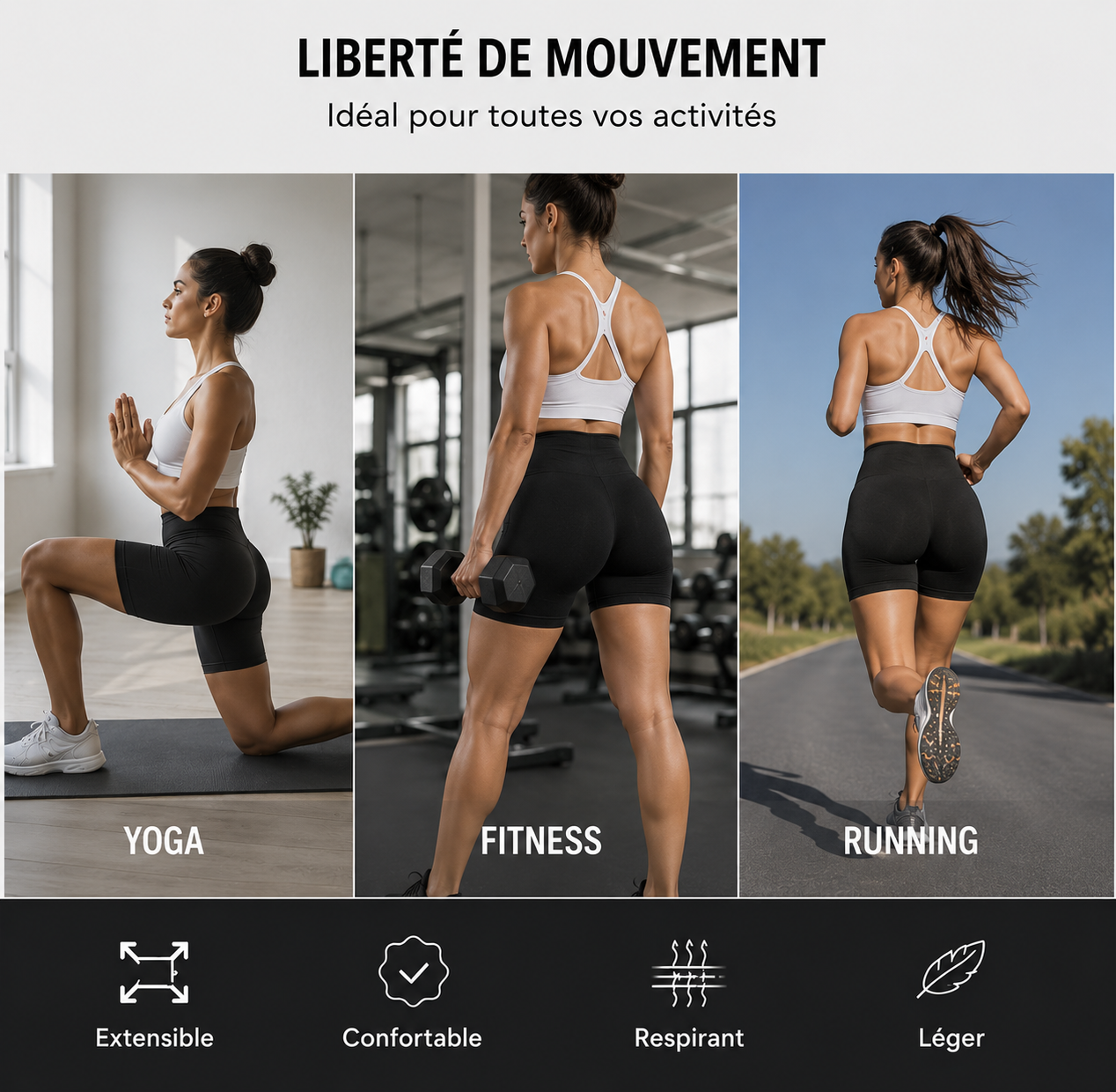 ZÉLYA CurveFit™ – Short Sculptant Sans Couture